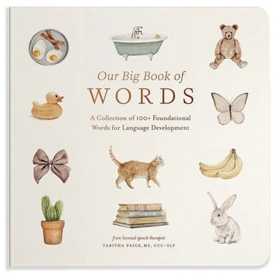 Our Big Book of Words: A Collection of 100+ Foundational Words for Language Deve