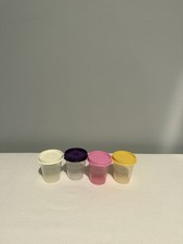 Tupperware Set Of 4 Minis With Lids 2 Ounces Each