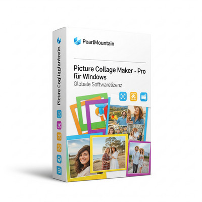 PearlMountain Picture Collage Maker Pro   Lebenslange ESD-Lizenz
