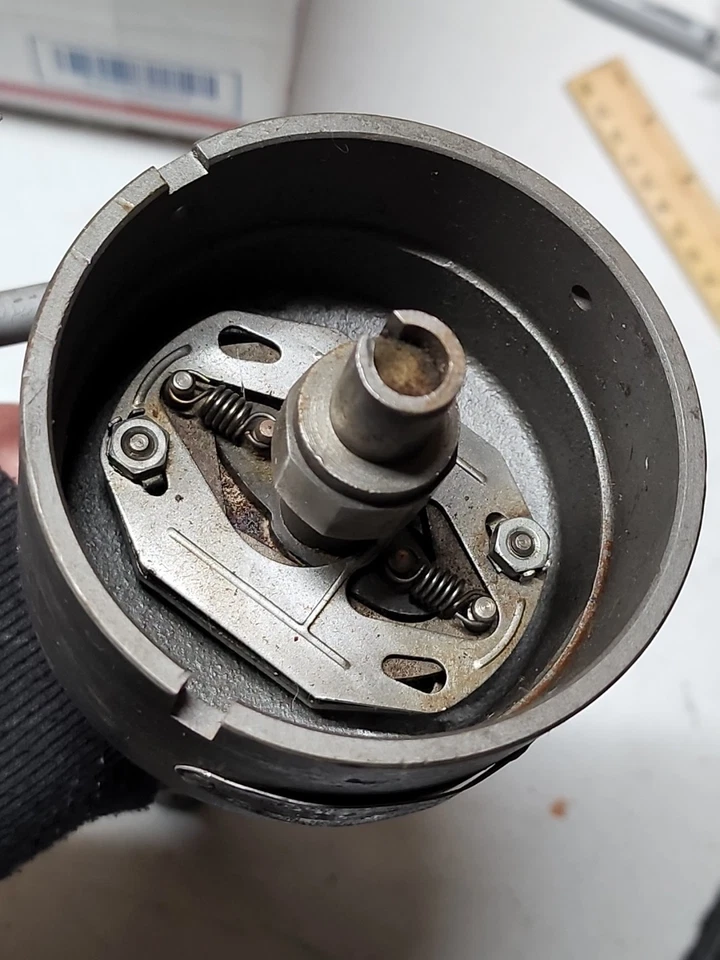 1957-61 Corvette Delco Remy Dual Point Distributor 1110891 Date Code NICE USED - Image 3 of 4