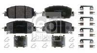 Febi Bilstein Bremsbelagsatz Scheibenbremse 184438 FüR Honda CR 5 AWD RW2 Vtec