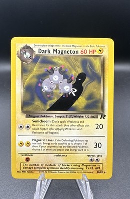Dark Magneton 28/82 Team Rocket Regular
