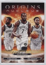 2022-23 Panini Origins Nucleus Kyrie Irving Kevin Durant Ben Simmons #2 13rg
