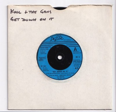 (AL415) Kool & The Gang, Get Down On It - 1981 - 7 inch vinyl