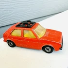 Matchbox 1976 Lesney No.7 SuperFast VW Golf RED Volkswagen Made In England