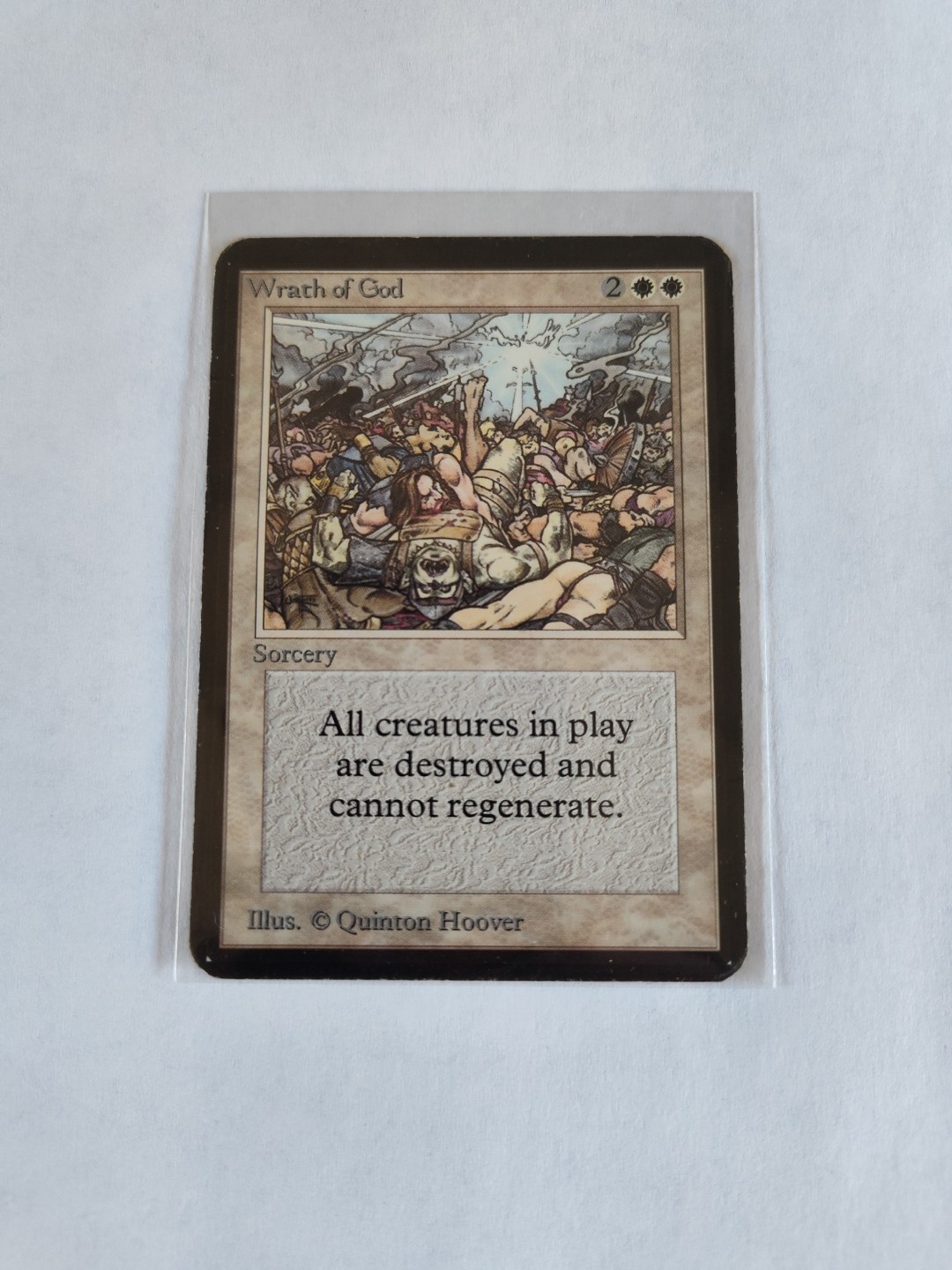 Alpha Wrath Of God - Rare - Magic The Gathering MtG