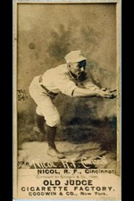 Photo:Hugh Nicol, Cincinnati Red Stockings,baseball photo,1887