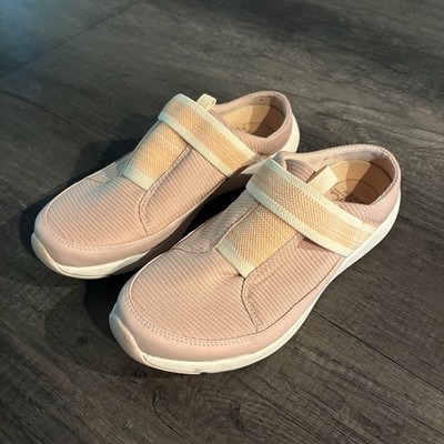 Ryka Women's Engage Slip On Shoes Athletic Mules Peach Lightweight Sneakers Sz 9