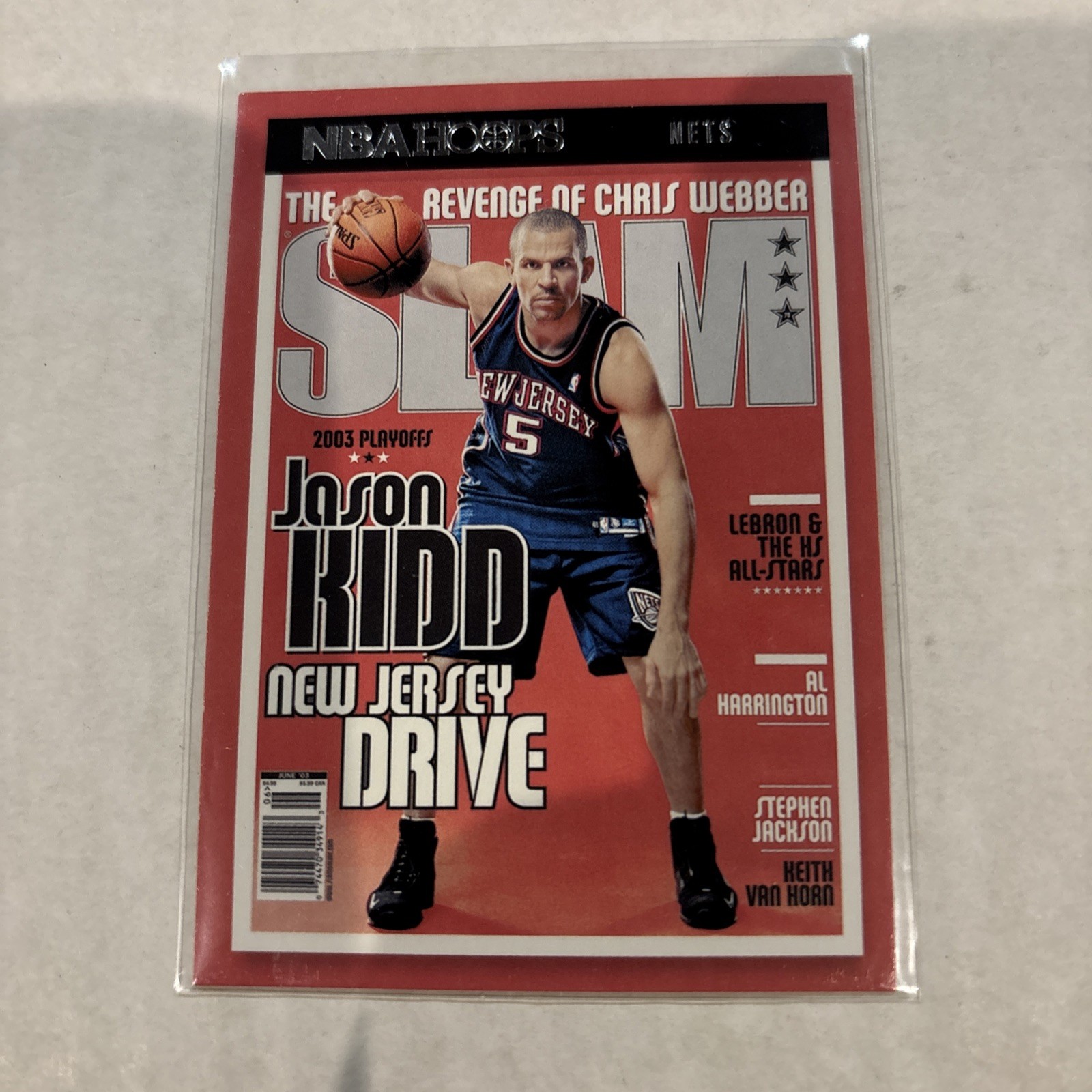 2021-22 Panini NBA Hoops - Slam Jason Kidd #SLAM #70