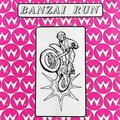 Williams Banzai Run Pinball Machine Game Manual Schematics ORIGINAL