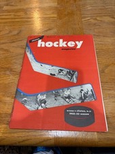 Montreal Royals @ Clinton Comets 12/4/1952 Program NY-Ont Leage Jacques Plante