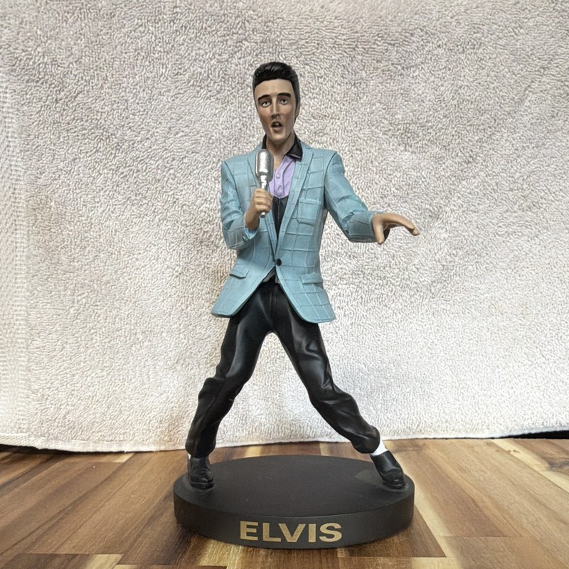 Royal Bobbles Elvis Presley Bobblehead Hand-Painted Resin Figure RB01116