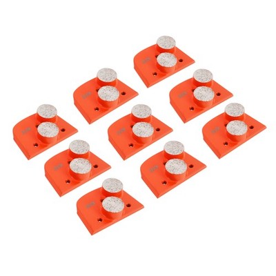 9x Diamond Concrete Grinding Discs Metal Bond Pads for Concrete Lavina Grinder