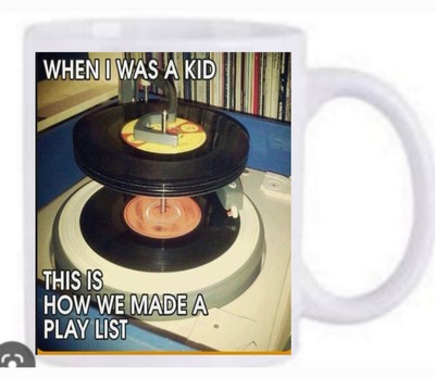 Vinyl Schallplattenspieler How I Made A Playlist Witz Kaffeebecher Spülmaschinenfest Neu