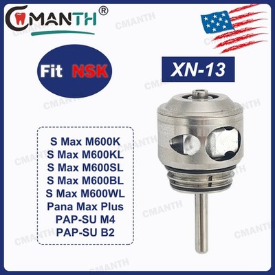 US Dental Air Rotor High Speed Turbine Cartridge For NSK Pana-Max Plus PAP-SU M4