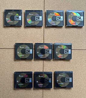 10 x TDK MD RXG 74 min Recordable MiniDisc Media in Standard Jewel Cases