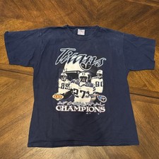 Tennessee Titans AFC Central Champions Football T Shirt Size L |Q1