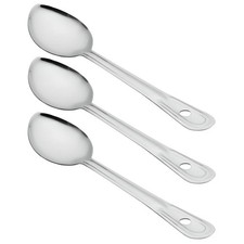 OCS Parts Professional Series Cooking Spoons  Stainless 11-Inch, Silver