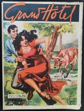 FOTOROMANZO GRANDHOTEL 100/1948 "L'ABITO ROSSO " BELLA COVER DA INCORNICIARE