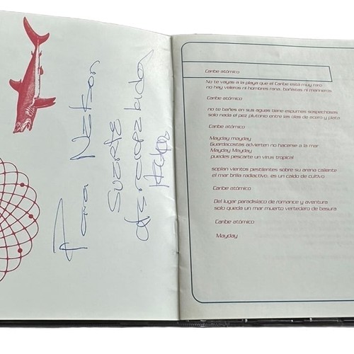 Rare! Autographed CD! Aterciopelados Caribe Atomico - Imagen 6 de 6