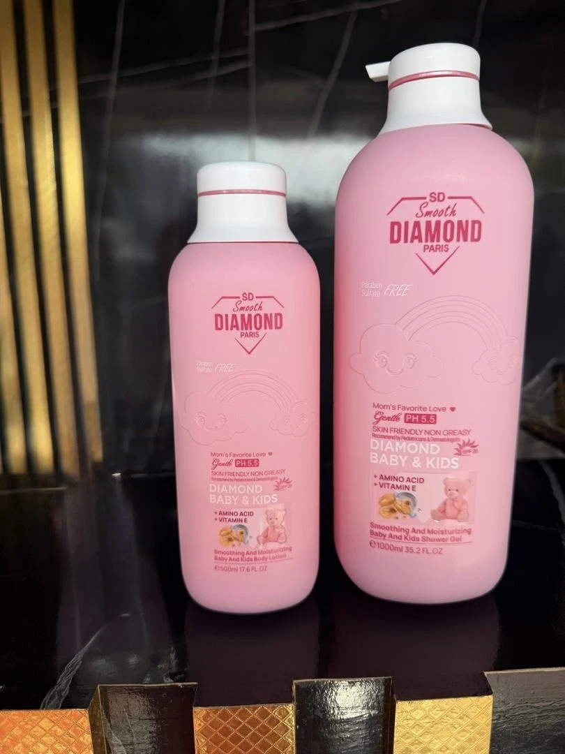 Smooth Diamond Amino Acid Moisturizing Baby Lotion 500ml + Shower Gel - 2pcs Set
Opens in a new wind