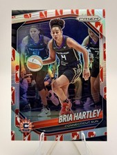 2025 Panini Prizm WNBA #86 Bria Hartley WNBA Logo Prizms