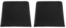 1967 Sport Fury Bucket Seat Back Panels. Pair. Color: Black with Black Carpet