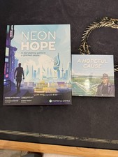 Neon Hope Board Game. Adventure Card Game Wit...