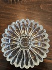 Vintage Hazel Atlas "Daisy" pattern pressed glass candlestick holders, — photo 4