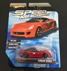 Hot Wheels Ferrari 599xx Speed Machines Ferrari Racer Super RARE VHTF RED #3