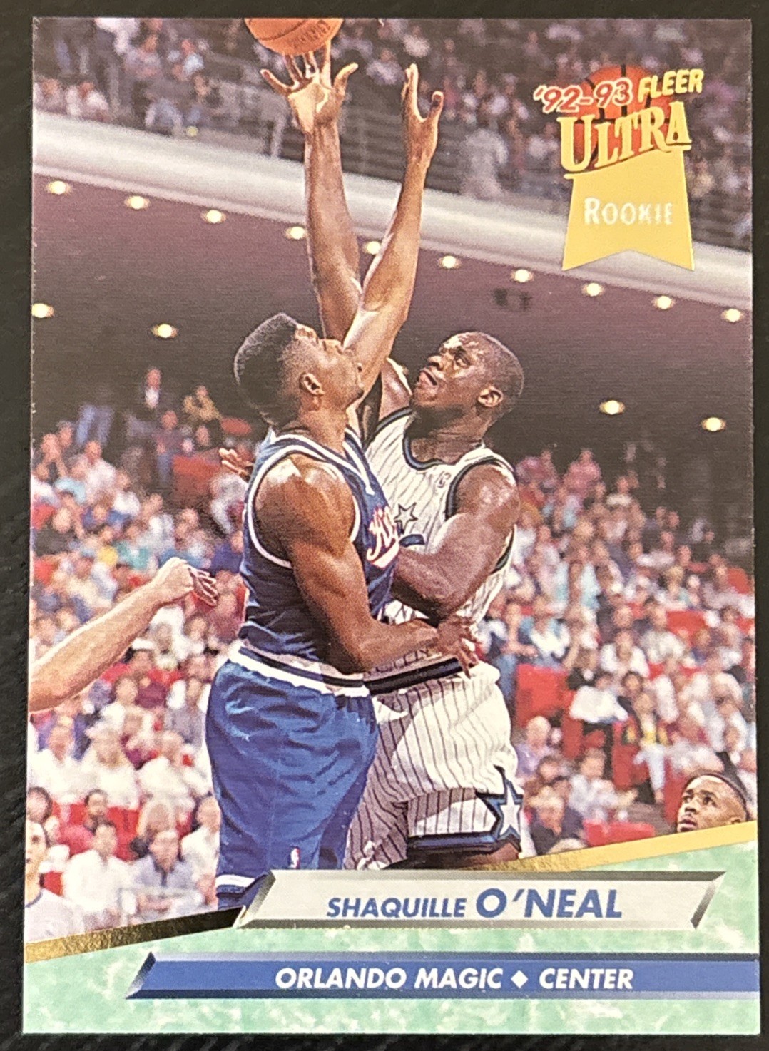 1992-93 Fleer Ultra Shaquille O'Neal ROOKIE RC #328 Orlando Magic HOF