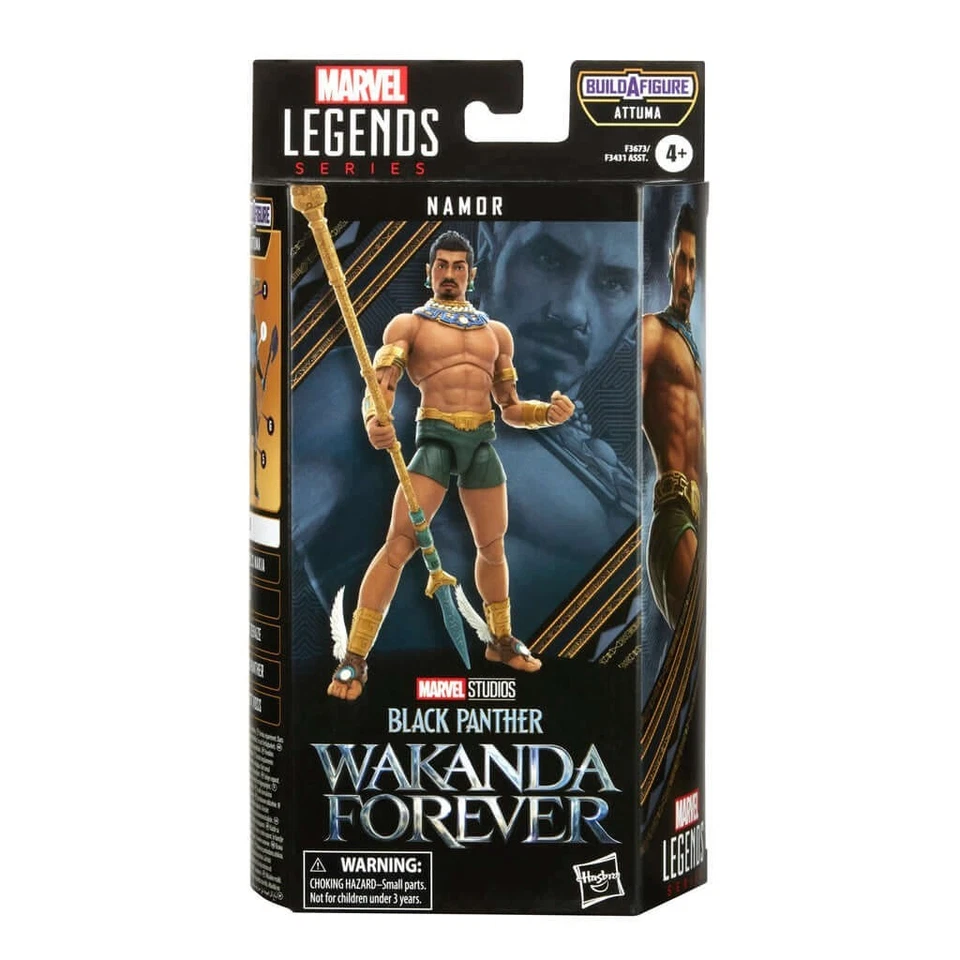 Namor. Marvel Legends Series. Black Panther: Wakanda Forever Hasbro - Imagen 3 de 4