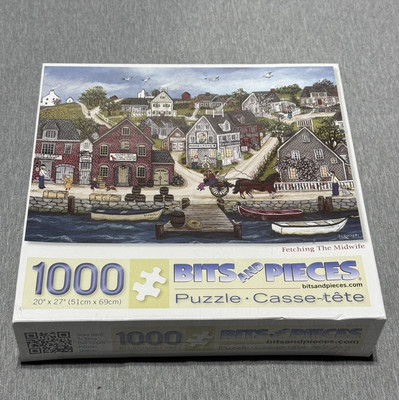 Bits And Pieces - Fetching the Midwife 1000 Piece Puzzle -Ascherl NEW SEALED
