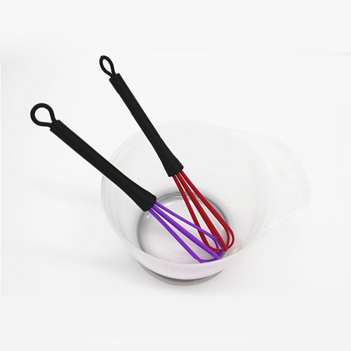 Mezclador de tinte para cabello 6 piezas batidor de peluquería herramienta de mezcla de colores agitador de crema - Imagen 2 de 11