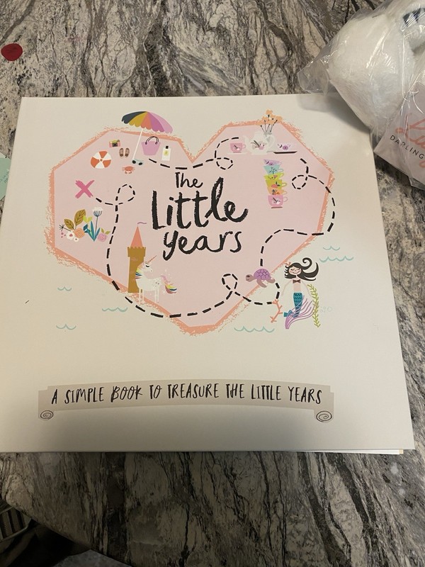 Lucy Darling The Little Years Baby Memory Book Pink Spiral TB005LTY