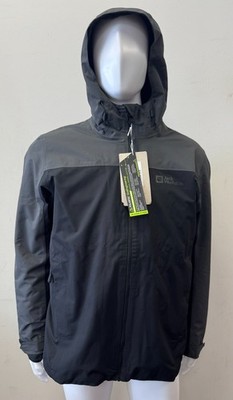 Jack Wolfskin Taubenberg 3 in 1 Jacket Mens M Black