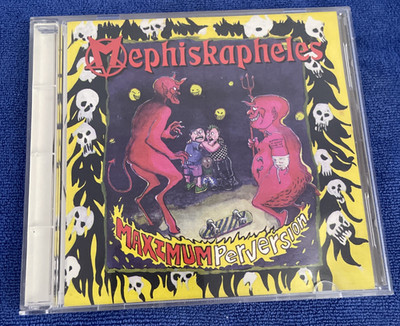 Mephiskapheles - CD- Maximum Perversion - Moon Ska Records 1997 - Rare