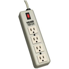 Eaton Tripp Lite Series Industrial Power Strip, 4-Outlet, 6 ft. 1.8 m Cord, 5-