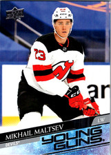 2020-21 Upper Deck Young Guns Mikhail Maltsev #723 - Rookie Devils