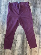 Girls Gap Hi Rise Favorite Jegging Jeans Size 14/32R Color burgundy/plum purple