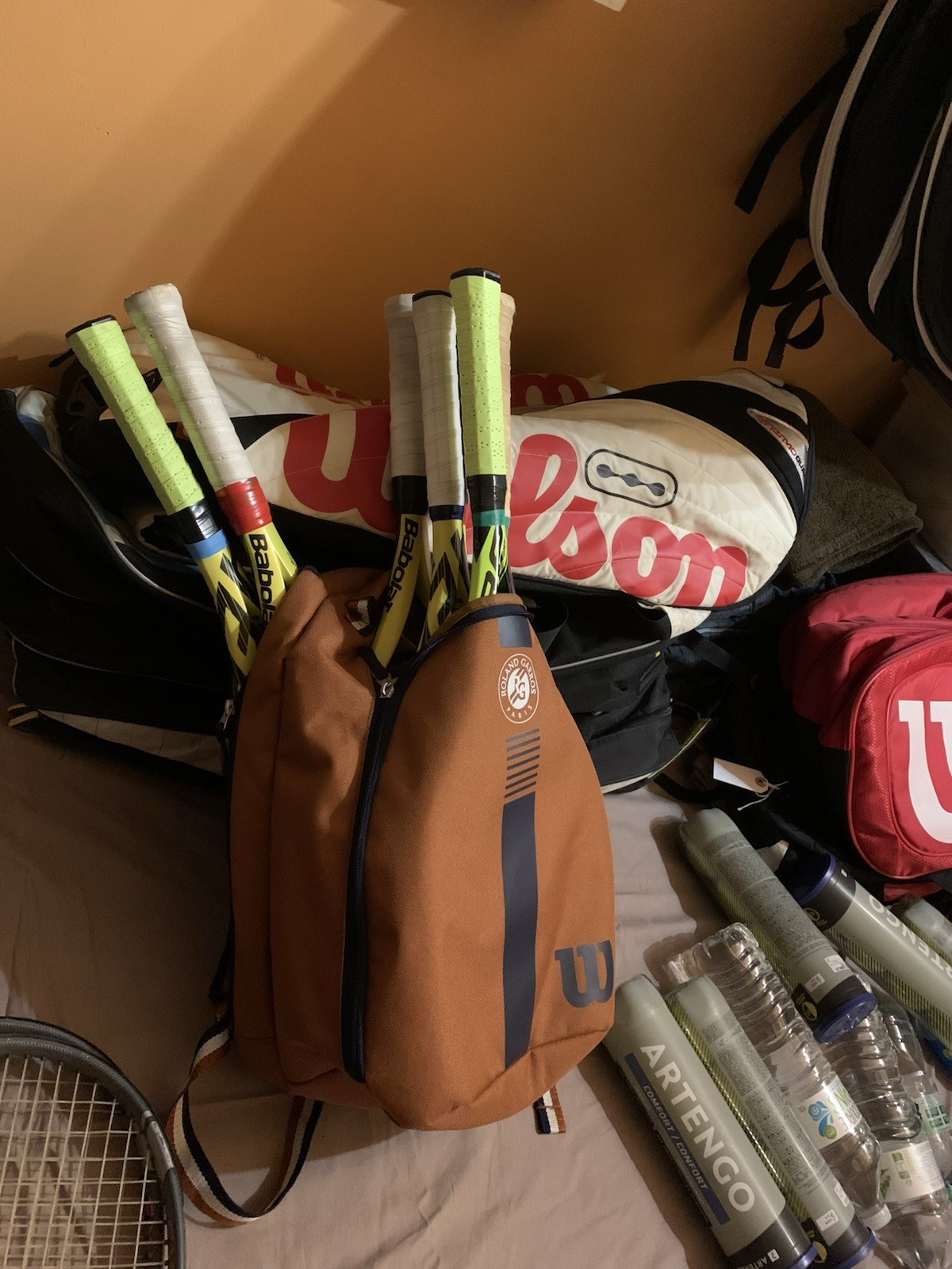 Sac de tennis Wilson Roland Garros neuf n°3 sac de sport terre battue
