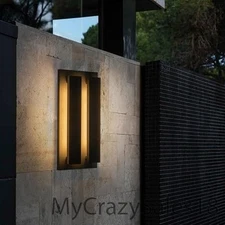 OUPAVOCS Modern Outdoor Wall Lights, 18 inch Large LED Porch