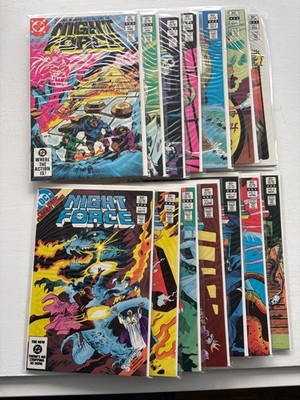 Night Force  #1,2,3,4,5,6,7,8,9,10,11,12,13,14 (1982) #1-14 VF/NM-NM
