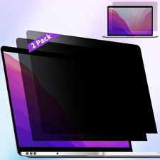 2 Pack Privacy Screen 2019 MacBook Pro 16 Inch A2141 Anti Glare Shield