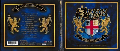 CD Saxon - Lionheart Limited Edition incl. Exclusive Patch