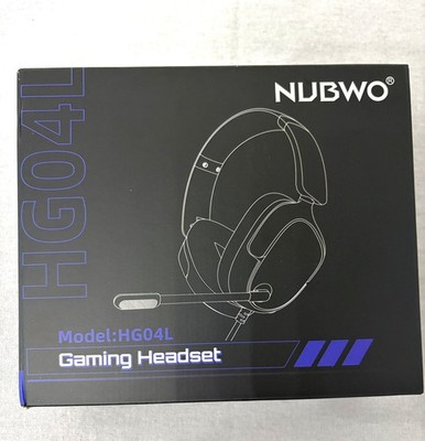 NUBWO Gaming Headset with Microphone 3.5mm Wired PS5 PS4 Switch PC Xbox
