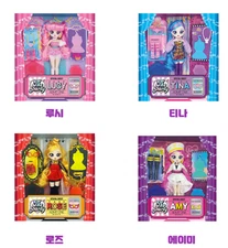 LULU POP The Party K-POP Fashion Doll Idol Group ROSE LUCY TINA AMY Lulupop 1ea