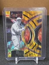 2024 Panini Select Baseball MEL OTT Gold Flash Prizm 10/10 BOOK-END NEW YORK