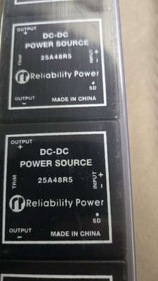 25x Reliability Power 25A48R5 DC-DC Power Supply 48V to 5V 25A (5-Pack)25x...