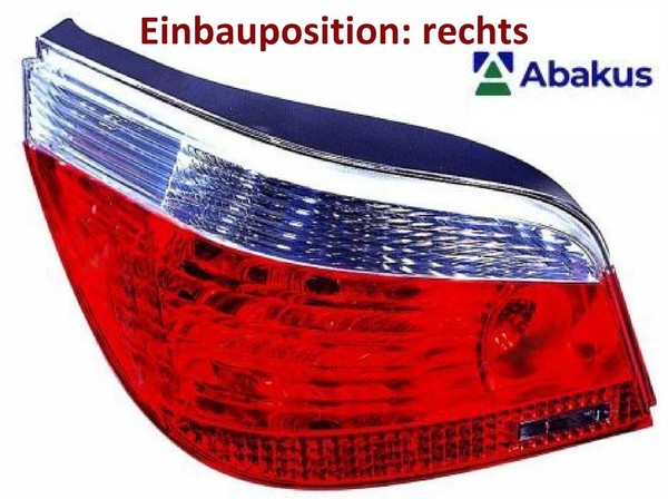 Abakus 444-1922R-UE Heckleuchte Rechts RüCklicht Hecklicht RüCkleuchte-image